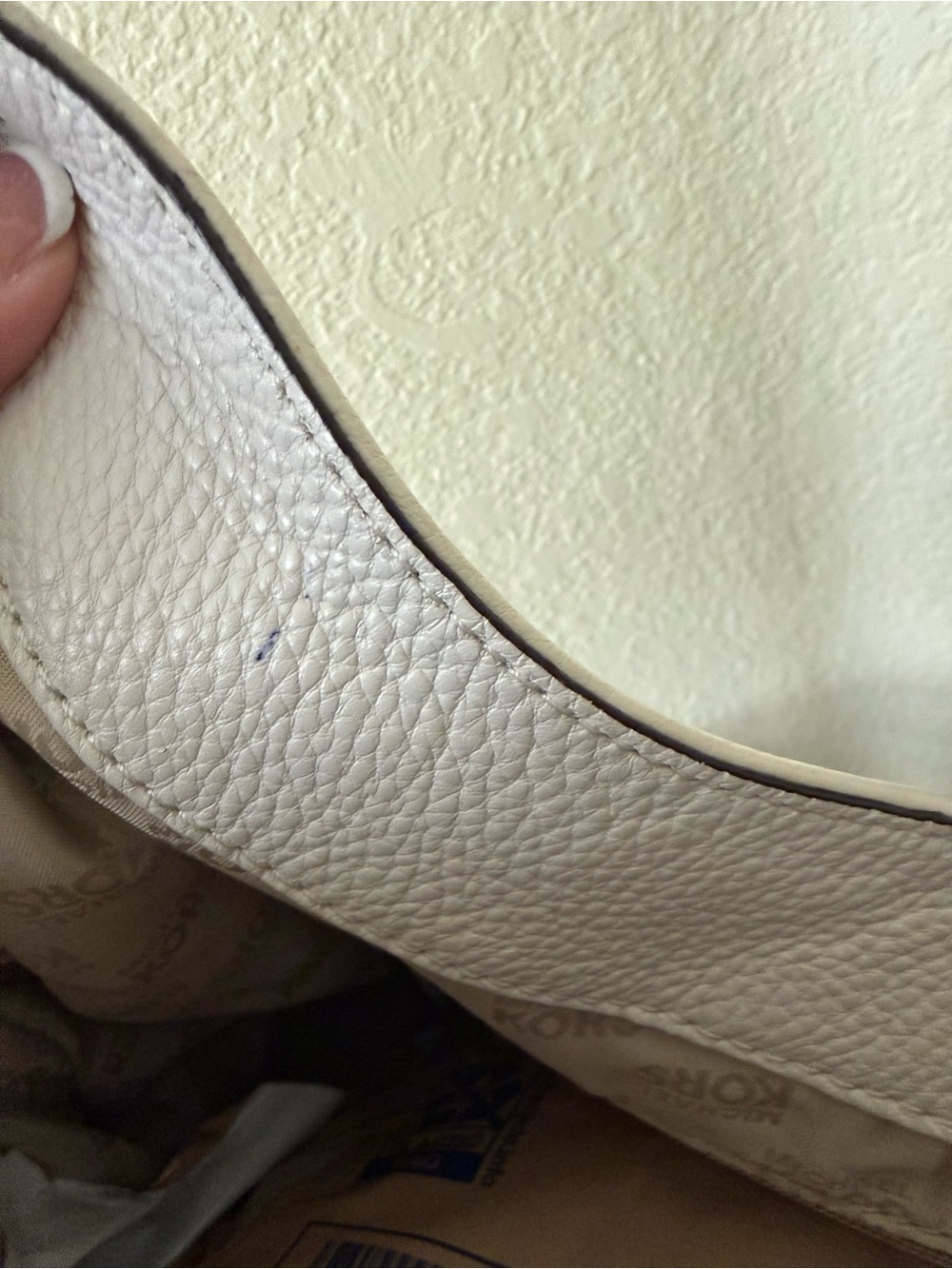 Michael Kors Charm Tassel Leather Hobo Bag - Picture 10 of 10